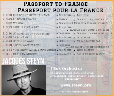 Passport to France - back cover